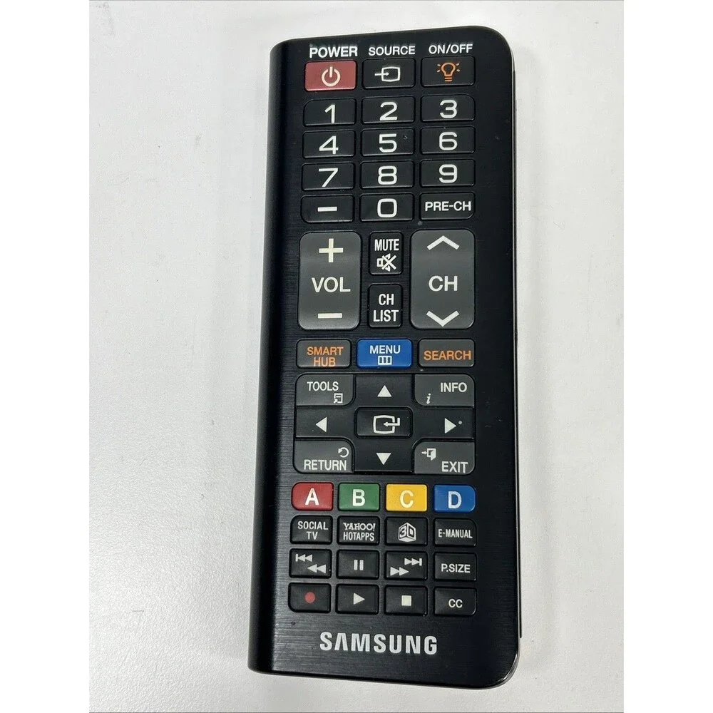 Samsung FLIP 2 in 1 Qwerty Smart TV Keyboard Remote Model RMC-QTD1 Untested